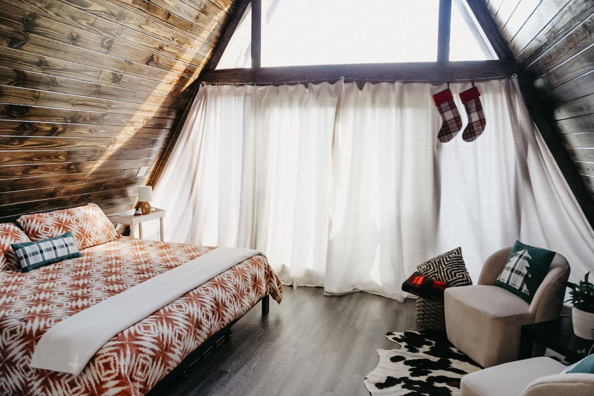 The Maverick: A-Frame W/ Hammock And Tree Top View New Braunfels Extérieur photo